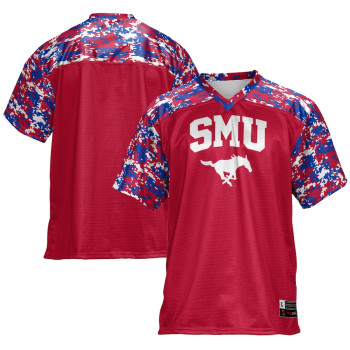 Men's - SMU Mustangs Red College Football Jersey