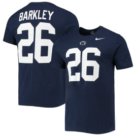 Men's - Saquon Barkley Penn State Nittany Lions Nike Alumni Name & Number Team Navy College Football T-Shirt Men's - Saquon Barkley Penn State Nittany Lions Nike Alumni Name & Number Team Navy College Football T-Shirt