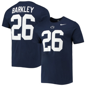 Men's - Saquon Barkley Penn State Nittany Lions Nike Alumni Name & Number Team Navy College Football T-Shirt
