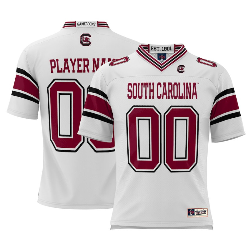 Youth South Carolina Gamecocks ProSphere NIL Customize White College Football Jersey Youth South Carolina Gamecocks ProSphere NIL Customize White College Football Jersey