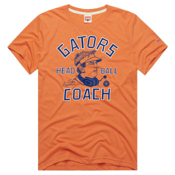 Men's - Steve Spurrier Florida Gators Homage Ring of Honor Orange College Football T-Shirt