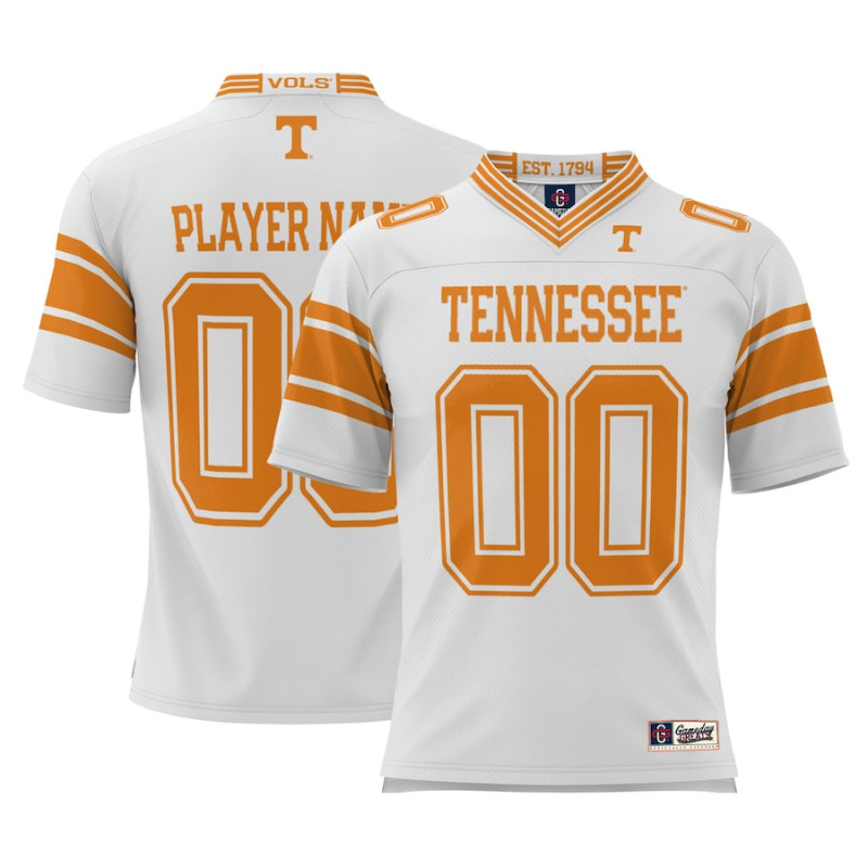 Youth Tennessee Volunteers ProSphere NIL Customize White College Football Jersey Youth Tennessee Volunteers ProSphere NIL Customize White College Football Jersey