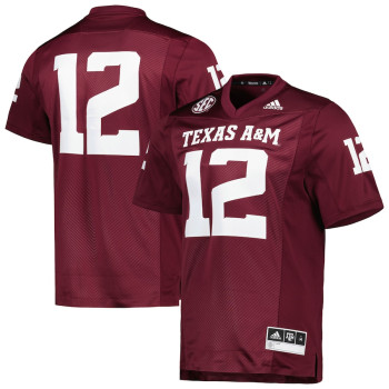 Men's - Texas A&M Aggies adidas Premier Strategy Maroon College Football Jersey Men's - Texas A&M Aggies adidas Premier Strategy Maroon College Football Jersey