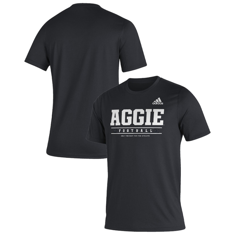 Men's - Texas A&M Aggies adidas Sideline Locker Practice Creator AEROREADY Black College Football T-Shirt Men's - Texas A&M Aggies adidas Sideline Locker Practice Creator AEROREADY Black College Football T-Shirt