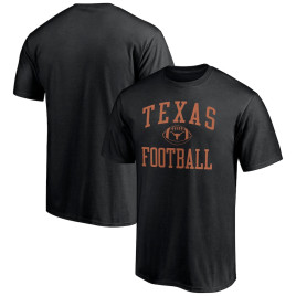 Men's - Texas Longhorns Fanatics Branded First Sprint Team Black College Football T-Shirt
