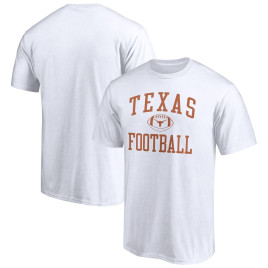Men's - Texas Longhorns Fanatics Branded First Sprint Team White College Football T-Shirt