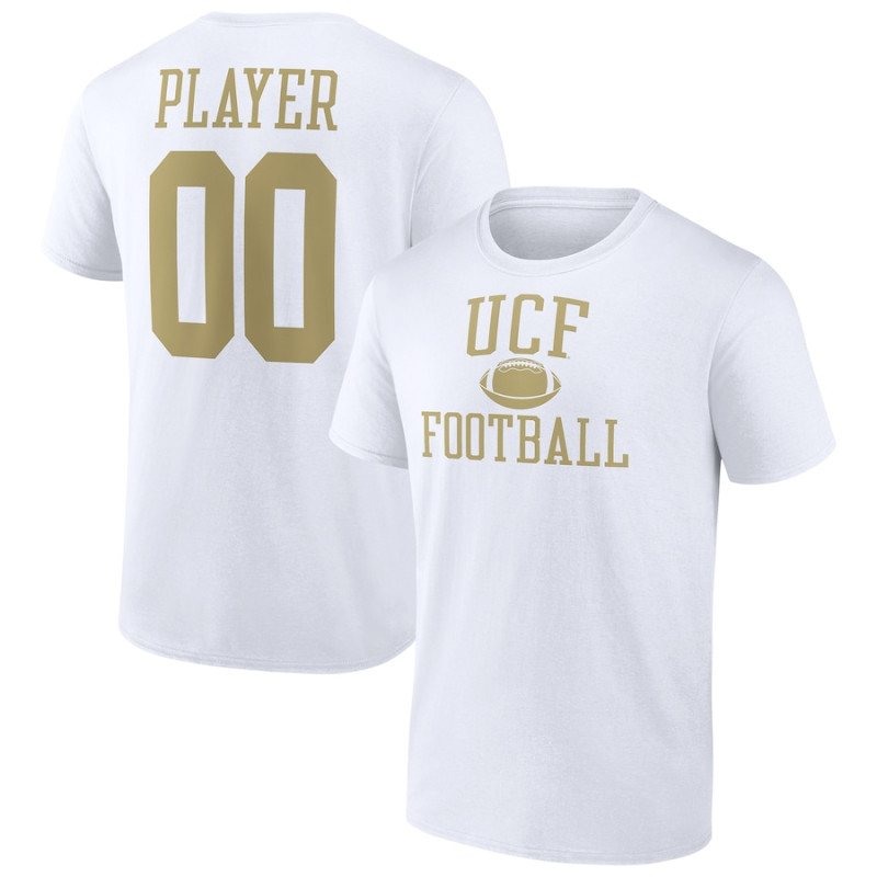 Men's - UCF Knights Fanatics Branded Customize NIL Gameday Tradition White College Football T-Shirt Men's - UCF Knights Fanatics Branded Customize NIL Gameday Tradition White College Football T-Shirt