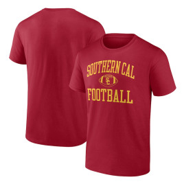 Men's - USC Trojans Fanatics Branded First Sprint Team Cardinal College Football T-Shirt