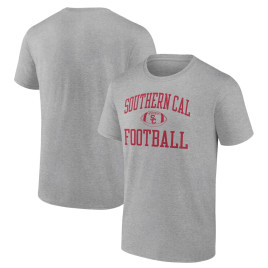 Men's - USC Trojans Fanatics Branded First Sprint Team Heathered Gray College Football T-Shirt