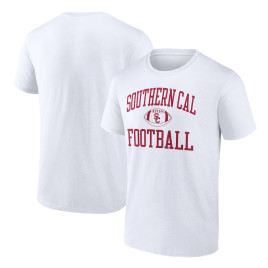 Men's - USC Trojans Fanatics Branded First Sprint Team White College Football T-Shirt