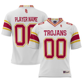 Youth USC Trojans ProSphere NIL Customize White College Football Jersey