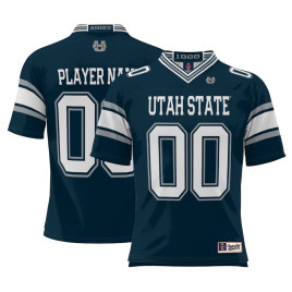 Men's - Utah State Aggies ProSphere NIL Customize Navy College Football Jersey