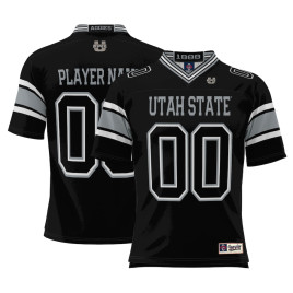 Youth Utah State Aggies ProSphere NIL Customize Black College Football Jersey