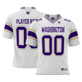Men's - Washington Huskies ProSphere NIL Customize White College Football Jersey