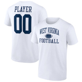 Men's - West Virginia Mountaineers Fanatics Branded Customize NIL Gameday Tradition White College Football T-Shirt
