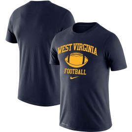 Men's - West Virginia Mountaineers Nike Retro Lockup Legend Performance Navy College Football T-Shirt Men's - West Virginia Mountaineers Nike Retro Lockup Legend Performance Navy College Football T-Shirt