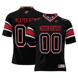 Men's - Western Kentucky Hilltoppers ProSphere NIL Customize Black College Football Jersey