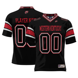 Youth Western Kentucky Hilltoppers ProSphere NIL Customize Black College Football Jersey