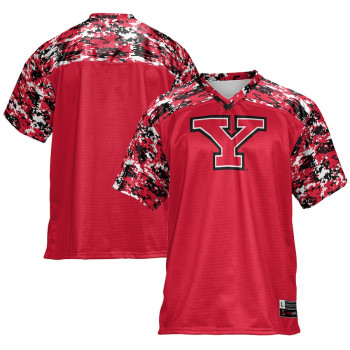 Men's - Youngstown State Penguins Red College Football Jersey